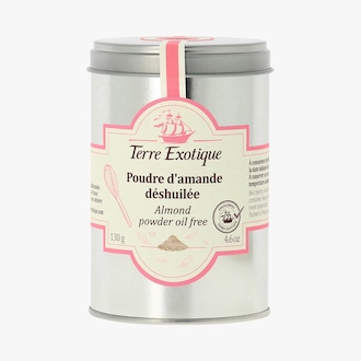 Poudre d&rsquo;amande d&eacute;shuil&eacute;e Terre Exotique