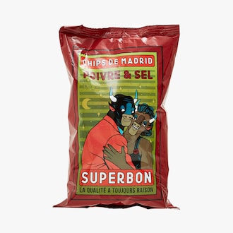 Chips de Madrid - Poivre & sel Superbon Chips de Madrid