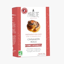 Préparation bio pour 10 cinnamon rolls Marlette