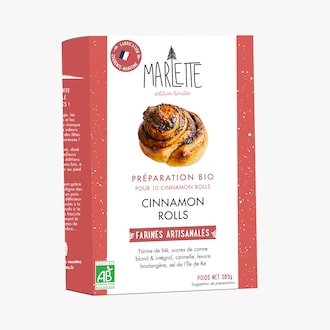 Préparation bio pour 10 cinnamon rolls Marlette