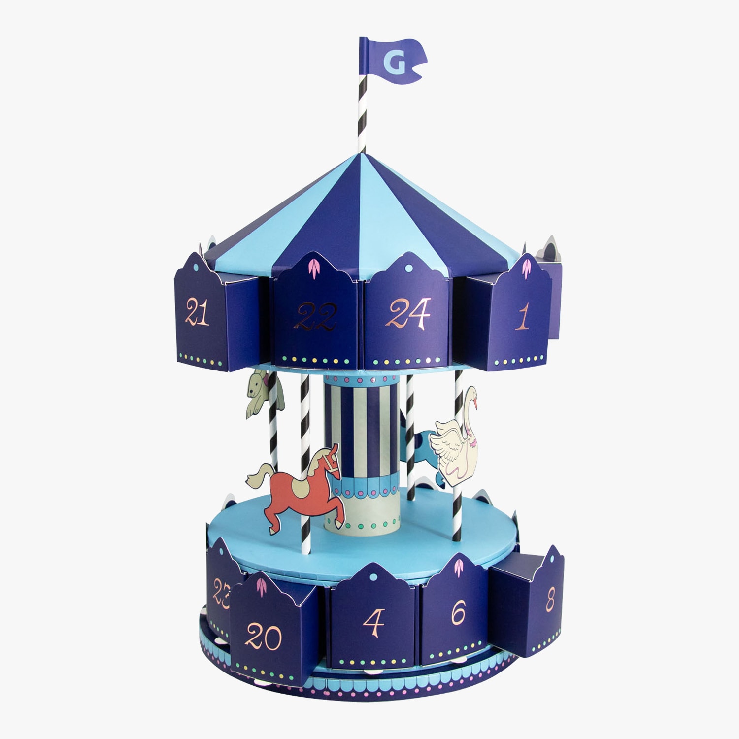 Calendrier de l'avent - Assortiment de gourmandises chocolat&eacute;es Genaveh