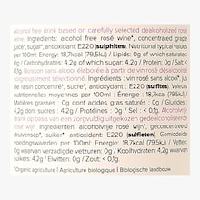 le Rosé sans alcool Vina'0°