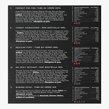 Calendrier de l’avent épices et sauces piquantes Chilli No. 5