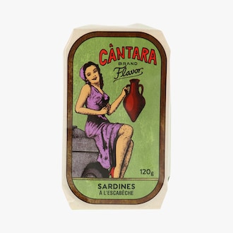 Sardines &agrave; l&rsquo;escab&egrave;che Cantara