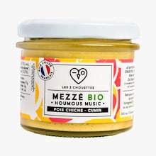 Mezz&eacute; bio, pois-chiche-citron-cumin Les 3 chouettes