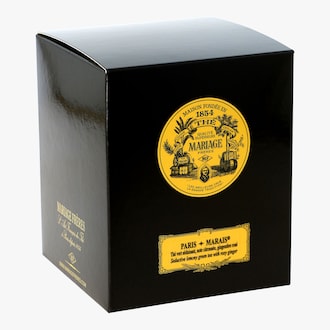 Paris Marais - Thé vert séduisant, note citronnée, gingembre rosé Mariage Frères