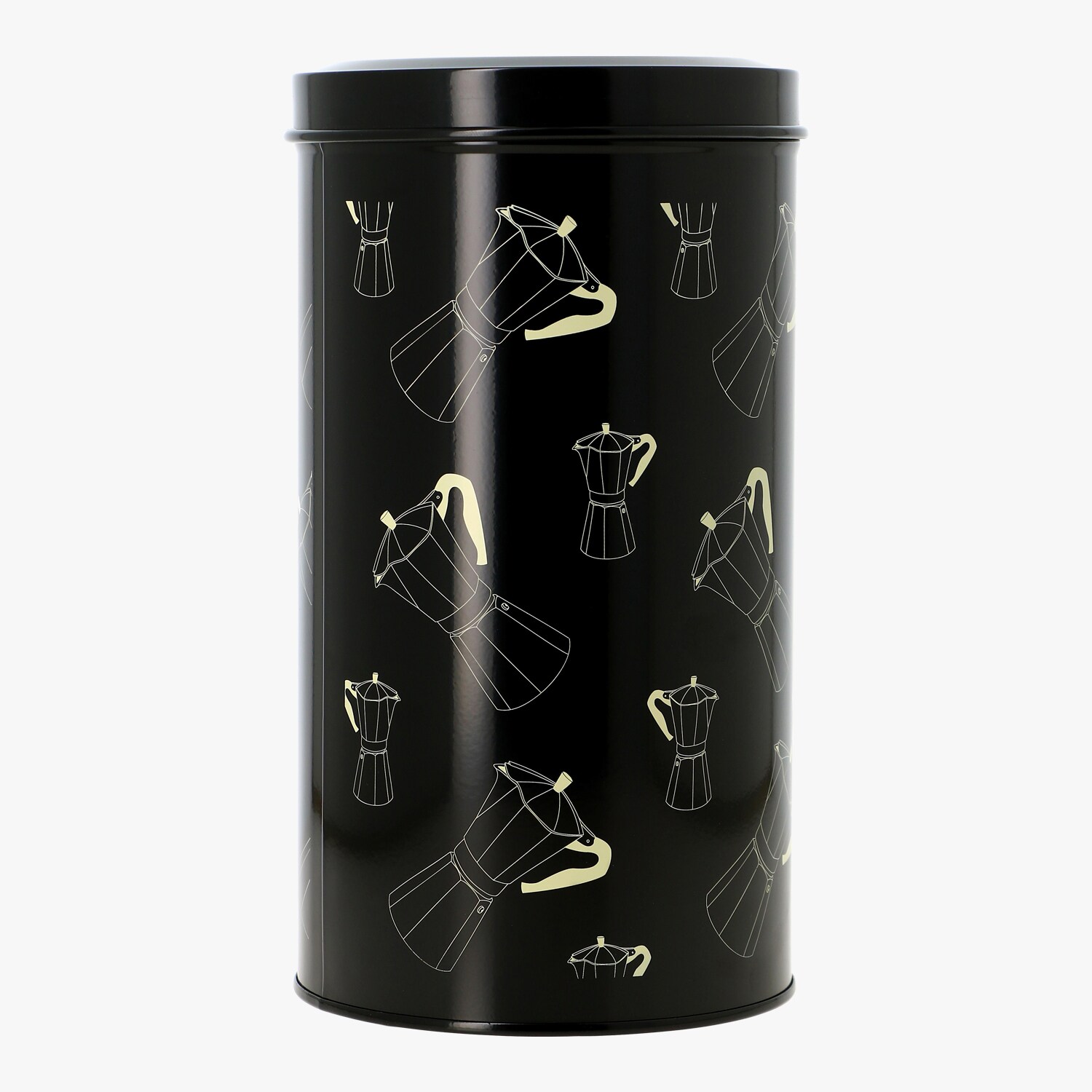 Boîte De Rangement Céramique Rae Dunn - Grande - Grise - 24 Cm (9.5”) Avec Couvercle