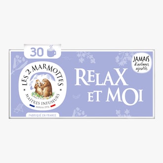 Infusion Relax et moi Les 2 Marmottes