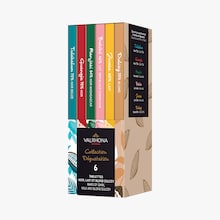 Coffret d&eacute;gustation 6 tablettes Valrhona