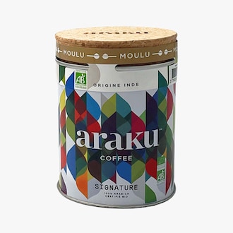 Caf&eacute; moulu Signature, origine Inde Araku Coffee