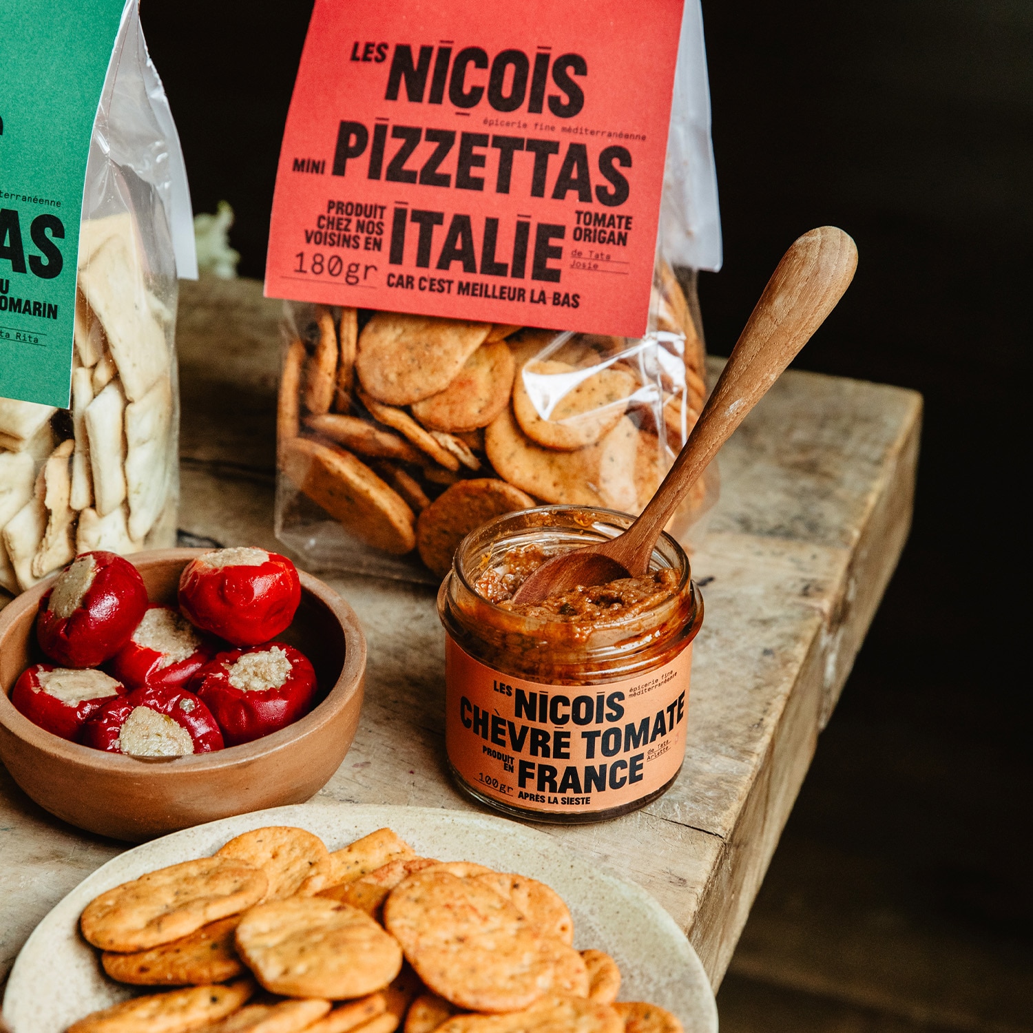 Mini-Pizzetta tomate origan Les Niçois