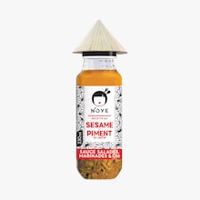 Sauce vinaigrette au sésame et piment du Japon N'oye
