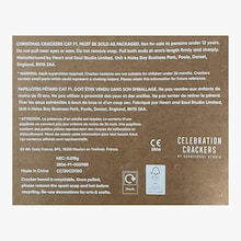 12 Crackers Rennes et P&egrave;re No&euml;l Celebration Crackers