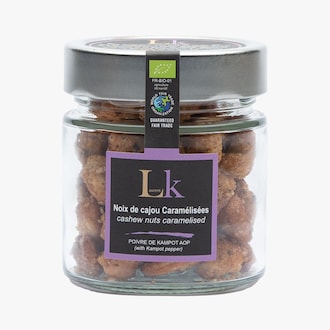 Noix de cajou caramélisées et poivre de kampot Laurent K