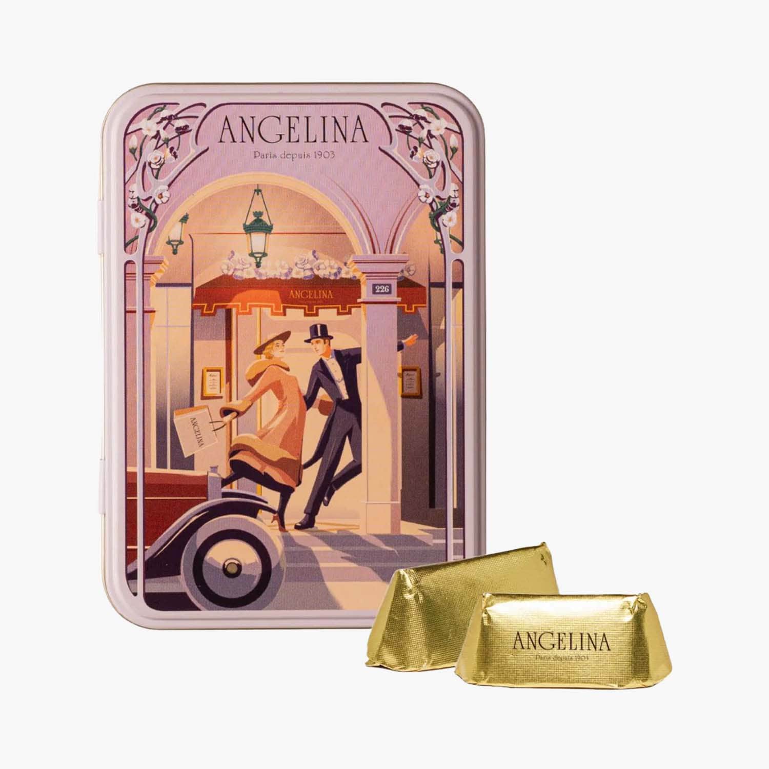 Bo&icirc;te en fer mini Giandujas Angelina