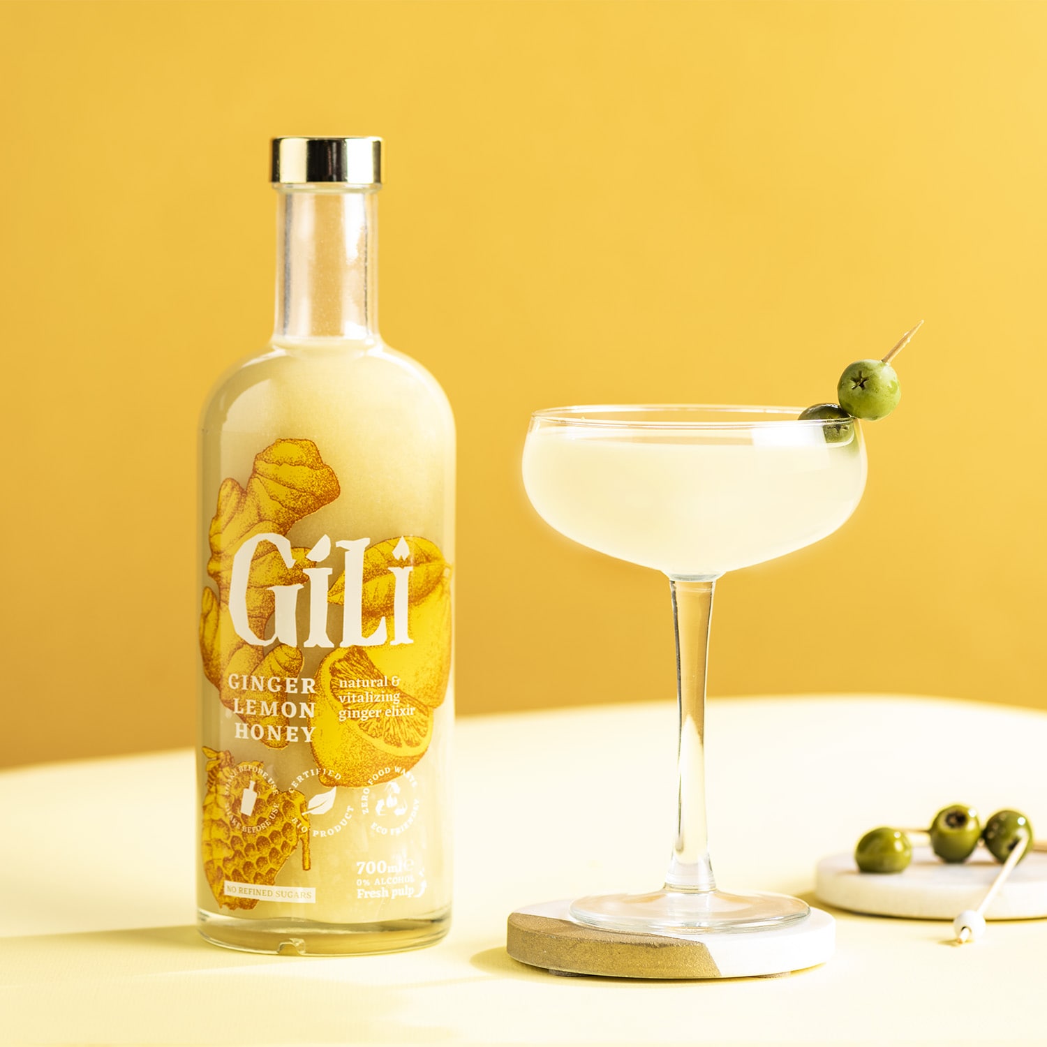 Concentré de gingembre citronné Gili