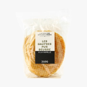 Gaufres pur beurre fourrées à la vanille La Grande Épicerie de Paris