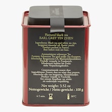 Thé noir parfumé Earl Grey Yin Zhen Dammann Frères