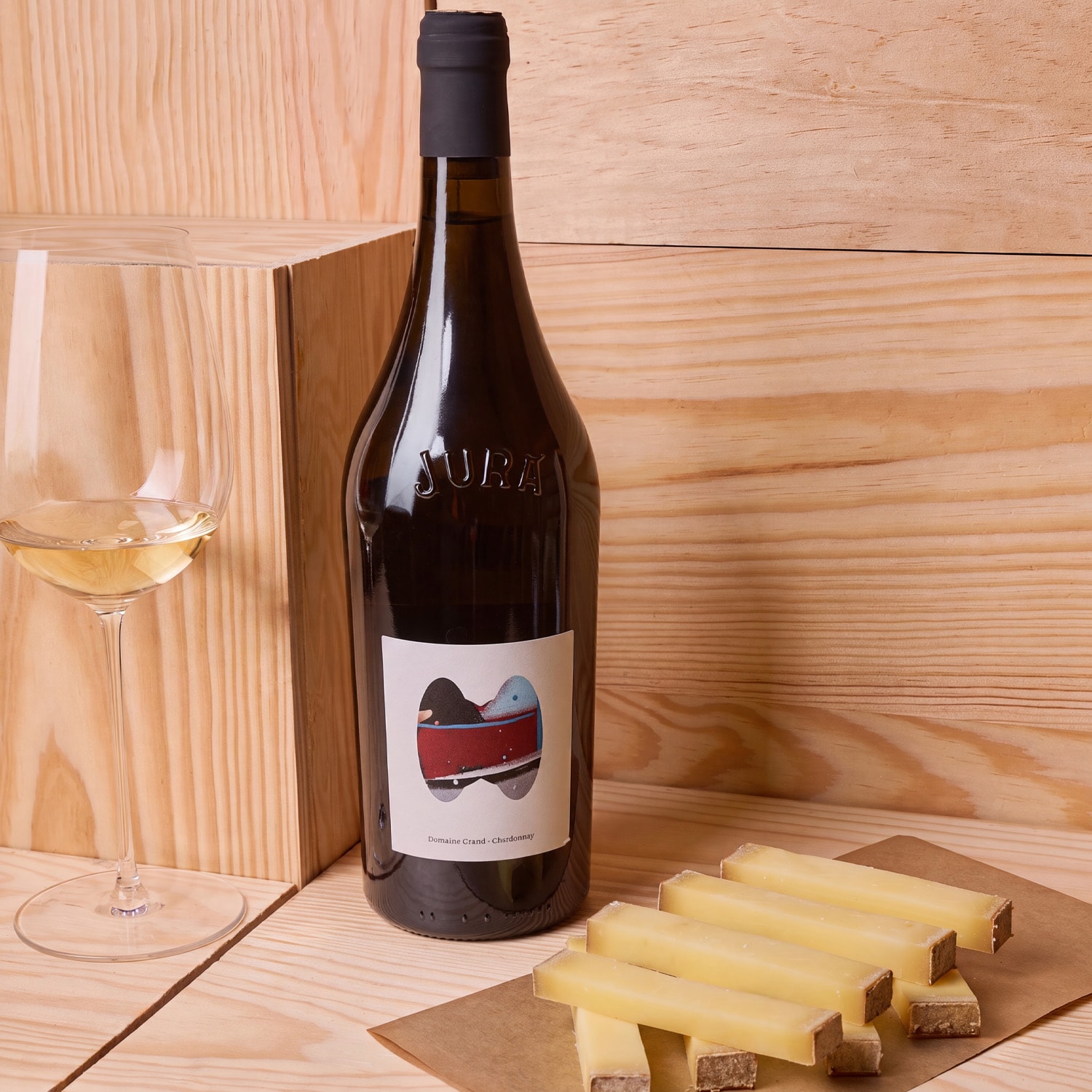 Domaine Grand, Chardonnay, AOP C&ocirc;tes du Jura, 2025, biologique Domaine Grand