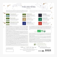 Coffret de th&eacute;s et infusions - Th&eacute;s des f&ecirc;tes Palais des Th&eacute;s
