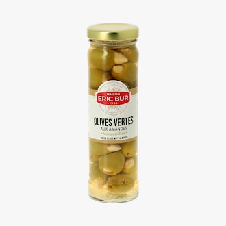 Olives vertes aux amandes Eric Bur