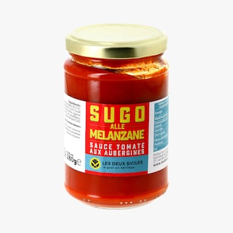 Sauce tomate aux aubergines Les Deux Siciles