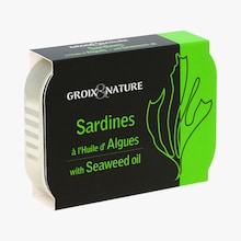 Sardines à l'huile d'algues Groix & Nature
