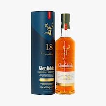 Glenfiddich, Our Small Batch 18, single malt scotch whisky, 18 ans, sous coffret Glenfiddich