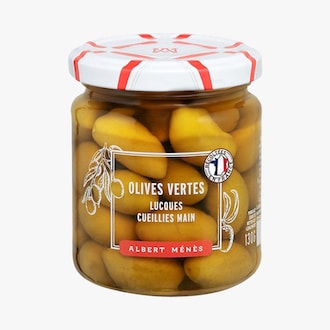 Olives vertes Lucques Albert Ménès