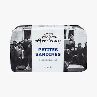 Petites sardines à l'huile d'olive Maison Arosteguy