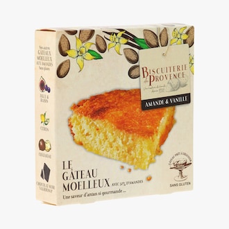 G&acirc;teau aux amandes et &agrave; la vanille sans gluten Biscuiterie de Provence