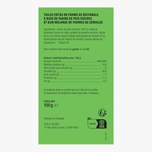 Tuiles soufflées de pois chiches au romarin Les Niçois