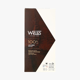 Cacao torr&eacute;fi&eacute; 100% cacao- F&egrave;ves de cacao&nbsp;: origine C&ocirc;te d'Ivoire Weiss