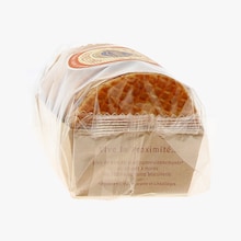 Gaufres fines pur beurre caramel au beurre sal&eacute; La Dunkerquoise