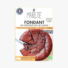 Préparation pour Fondant au chocolat 60 % de cacao Marlette