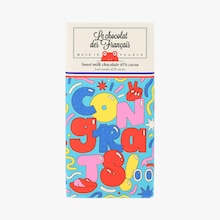 Tablette chocolat au lait tendre 41% - Congrats Le Chocolat des Français