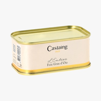 L'entier - Foie gras d'oie - 200 g Castaing