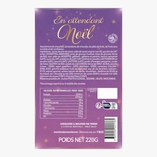 Calendrier de l'Avent En attendant No&euml;l - Assortiment de chocolats et confiseries Maison Mercier