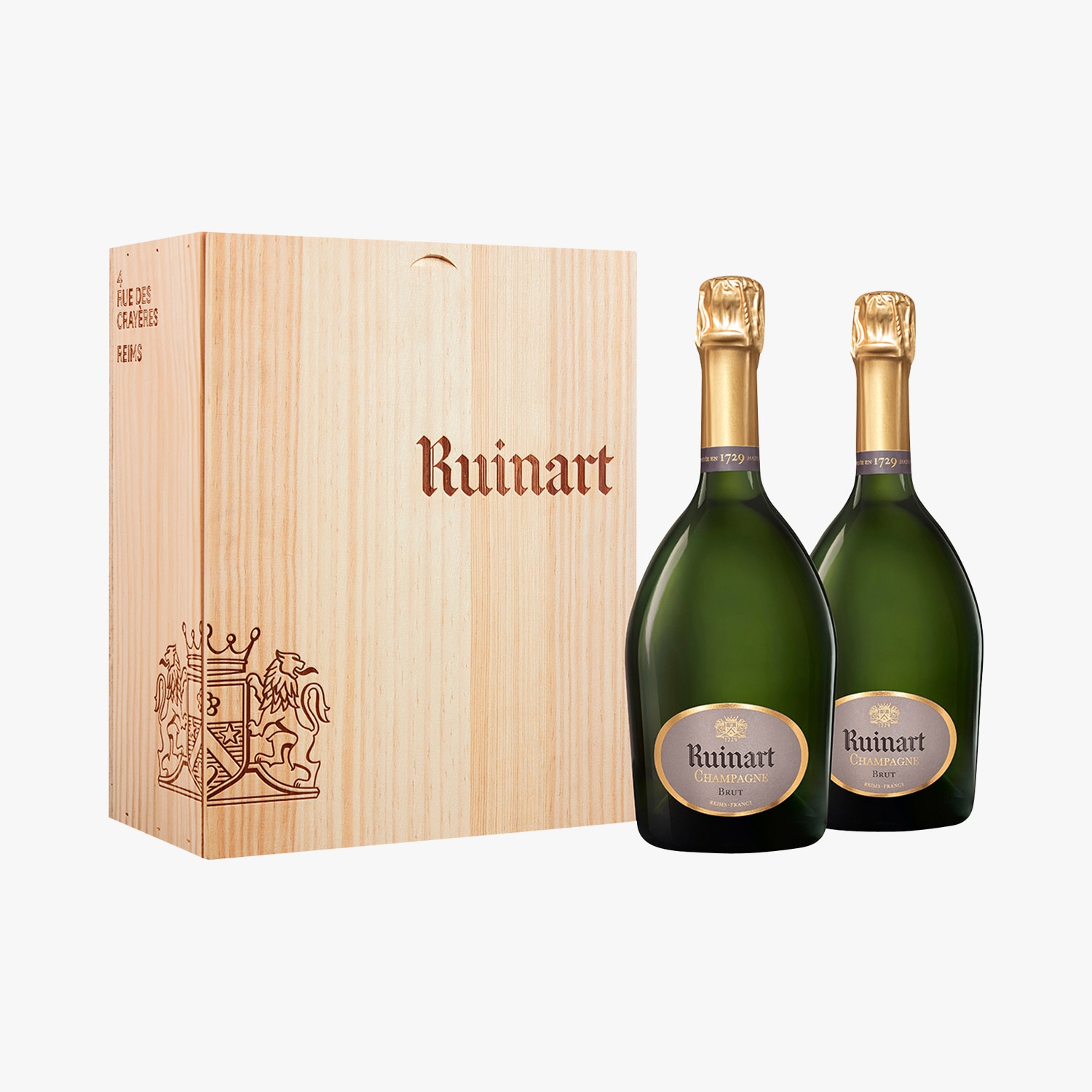 Coffret Duo Champagne R de Ruinart - Ruinart