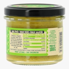 Sauce &eacute;pic&eacute;e jalape&ntilde;o Force 1/6 Las Chachitas