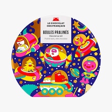 Boules pralin&eacute;s chocolat au lait Le Chocolat des Fran&ccedil;ais