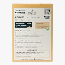 Préparation pour cookies aux pépites de chocolat et graines de sésame Marlette
