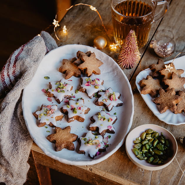 Recette - Les biscuits de Noël à la pistache - La Grande Épicerie
