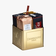 Coffret infiniment - Thés noirs et thés verts aromatisés Dammann Frères