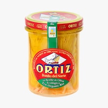 Thon blanc à l'huile d'olive vierge extra biologique Ortiz