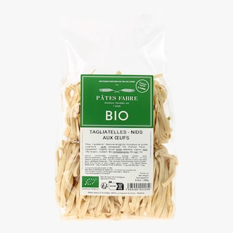 Pâtes Tagliatelle aux œufs bio Pâtes Fabre