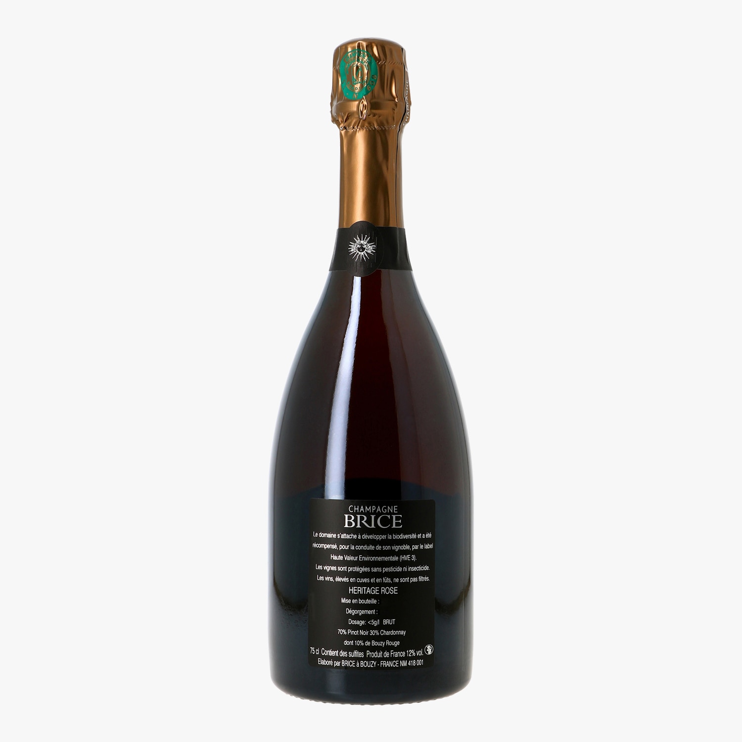 Champagne Brice, Heritage Rosé Brut - Champagne Brice | La Grande