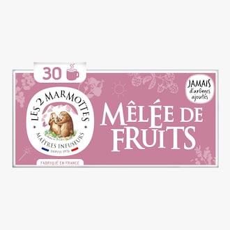 Infusion Mêlée de fruits Les 2 Marmottes