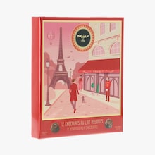 Assortiment exclusif de 12 chocolats au lait Maxim&rsquo;s de Paris