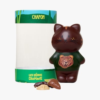 Chocolat noir Chaton - tigresse Chapon